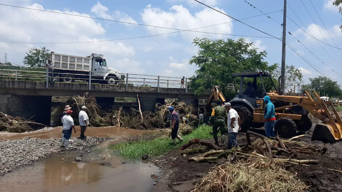 Atención a Sahuayo tras tromba